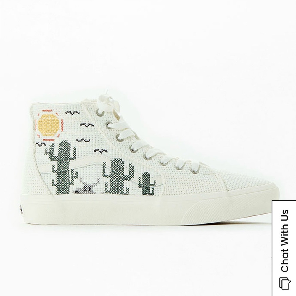 Vans Eco Sk8-Hi Tapered VR3 Desert Embroidery Shoes unisex 5.5 men’s